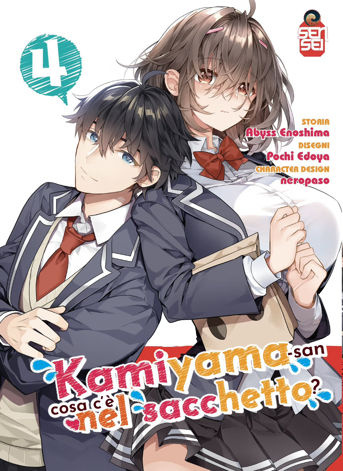 Kamiyama-San - Cosa c'è nel Sacchetto? Vol - 4 - Ai Love - Sensei